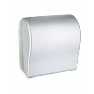 Mechaniczny podajnik ręczników w rolach Merida Unique Solid Cut Silver Line mat ABS