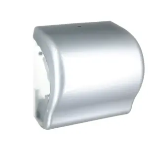 Mechaniczny podajnik ręczników w rolach Merida Unique Lux Cut Silver Spark Line, wysoki połysk