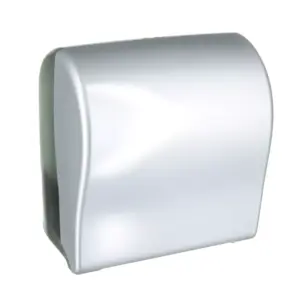 Mechaniczny podajnik ręczników w rolach MERIDA UNIQUE SOLID CUT SILVER SPARK LINE wysoki połysk