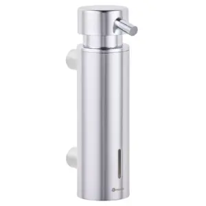 Dozownik mydła w płynie mocowany do ściany, chromowany, 300 ml