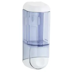 Przezroczysty dozownik mydła w płynie MINI z tworzywa, 170 ml