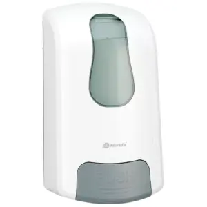 Dozownik mydła Merida ONE DEB103 – biały ABS, 1000 ml, regulowana doza