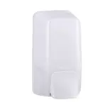 Dozownik mydła w płynie Merida Harmony Mini 500 ml, biały transparentny