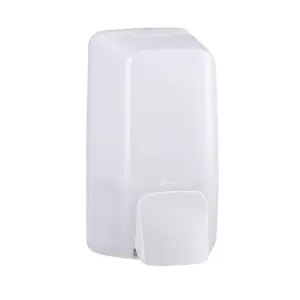 Dozownik mydła w płynie Merida Harmony Mini 500 ml, biały transparentny