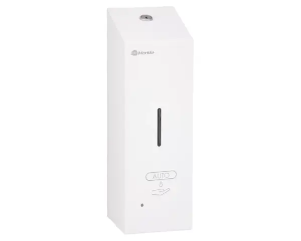 Bezdotykowy automatyczny dozownik mydła w pianie MERIDA STELLA AUTOMATIC SLIM WHITE LINE na jednorazowe wkłady 800 ml, biały Wnętrze dozownika Merida Stella Slim z wymiennym wkładem 800 ml