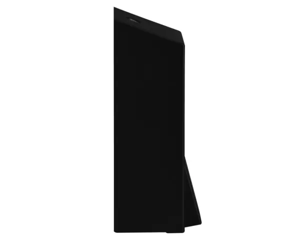 Dozownik mydła w płynie MERIDA STELLA BLACK LINE MAXI, pojemność zbiornika 800 ml, czarny Pompka dozownika mydła MERIDA STELLA BLACK LINE łatwo wyjmowana