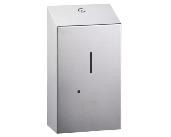 Bezdotykowy automatyczny dozownik mydła w pianie MERIDA STELLA AUTOMATIC, na jednorazowe wkłady 1000 g, stal matowa Bezdotykowy dozownik piany na jednorazowe wkłady czujnik zbliżeniowy