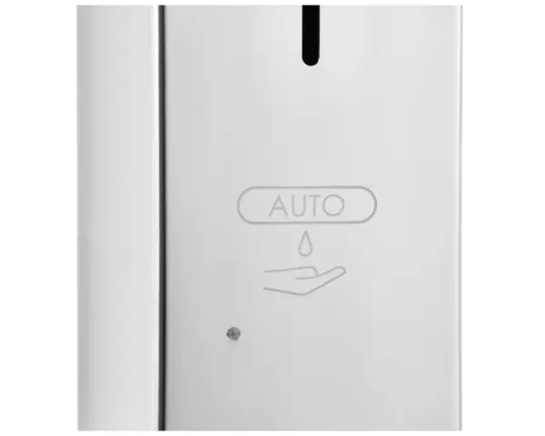 Bezdotykowy automatyczny dozownik mydła w pianie MERIDA STELLA AUTOMATIC SLIM na jednorazowe wkłady 800 ml, stal polerowana Dozownik mydła w pianie STELLA SLIM zasilany bateriami AA stal polerowana