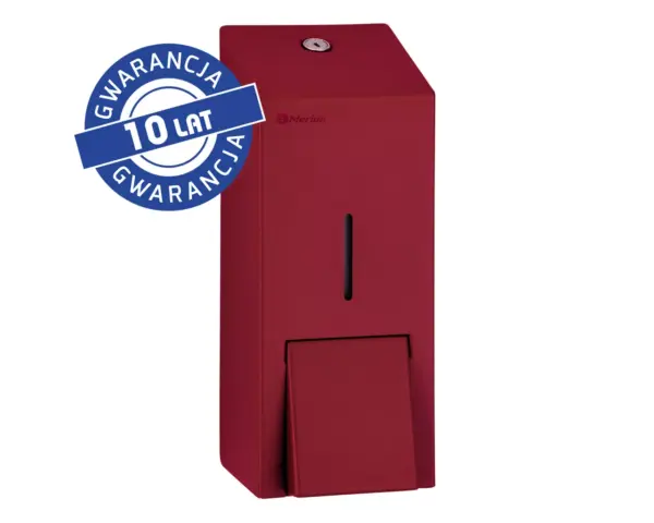 Dozownik mydła w płynie Merida Stella Red Line Maxi 800 ml czerwony