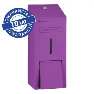 Fioletowy dozownik płynu dezynfekcyjnego w sprayu Merida Stella Violet Line 1000 ml