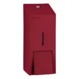 Stalowy dozownik mydła Merida Stella czerwony otwarty zbiornik 800 ml