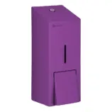 Dozownik mydła w pianie MERIDA STELLA VIOLET LINE MAXI widok boczny, fioletowa powłoka