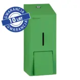 Dozownik mydła w pianie ze stali nierdzewnej zielony MERIDA STELLA GREEN LINE MAXI 700 g