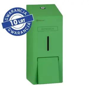 Dozownik płynu dezynfekcyjnego w sprayu MERIDA STELLA GREEN LINE zielony 1000 ml