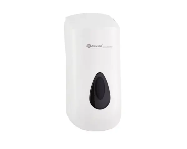 Dozownik mydła w płynie MERIDA TOP MINI 400 ml, biały, tworzywo ABS