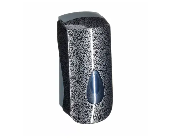 Dozownik mydła w pianie UNIQUE GLAMOUR BLACK SPARK z tworzywa ABS