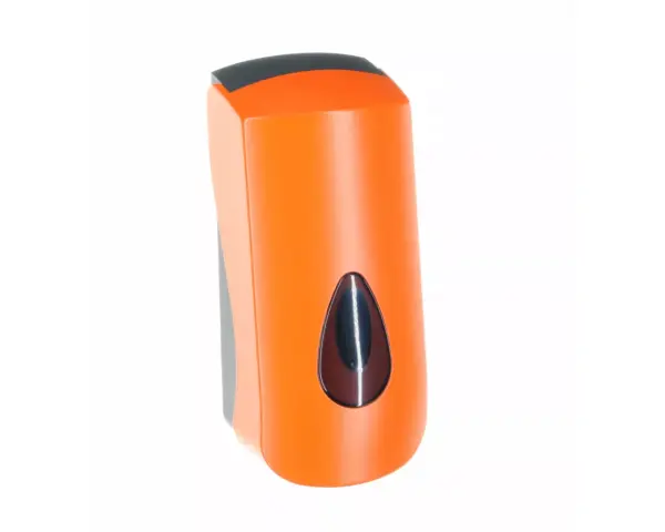 Dozownik mydła w pianie MERIDA UNIQUE ORANGE LINE, matowe wykończenie ABS