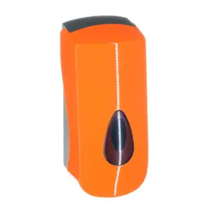 Dozownik mydła w pianie UNIQUE ORANGE SPARK LINE wysoki połysk ABS