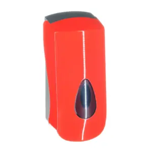 Dozownik mydła w pianie Merida Unique Red Spark z połyskiem ABS