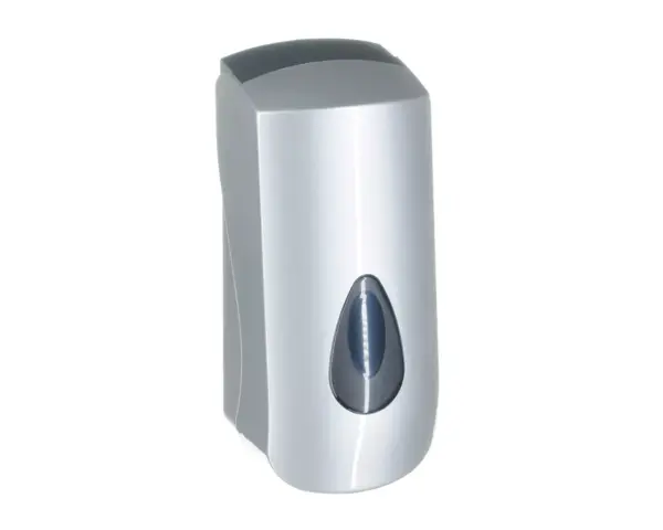 Dozownik mydła w pianie UNIQUE SILVER SPARK Dozownik mydła w pianie UNIQUE SILVER SPARK z tworzywa ABS wysoki połysk