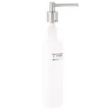 Mosiężny dozownik mydła blatowy WALEC matowe wykończenie 1000 ml