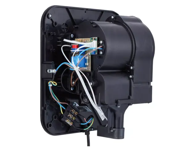 Suszarka do rąk MERIDA TURBO JET BLACK LINE, czarna Suszarka Merida Turbo Jet Black Line z niebieskim wskaźnikiem LED