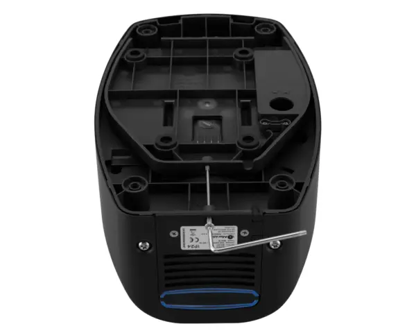 Suszarka do rąk MERIDA FALCON, metalowa malowana, czarna Suszarka Merida Falcon czarna montaż na ścianie system plug-in