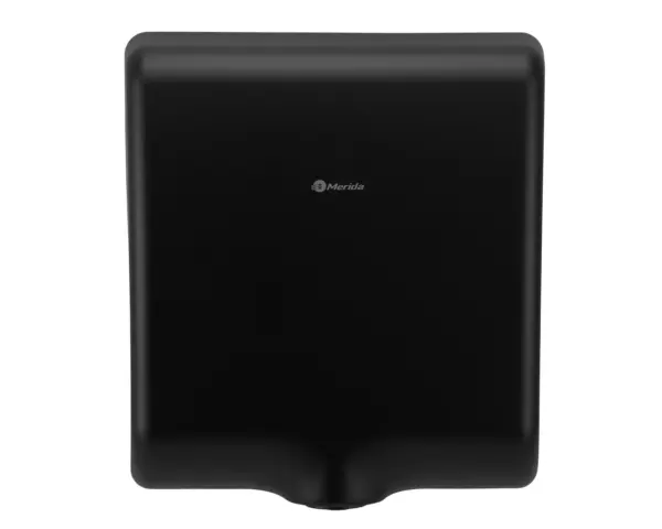 Suszarka do rąk MERIDA TURBO JET SLIM, czarna Czarna suszarka do rąk Merida Turbo Jet Slim z filtrem HEPA