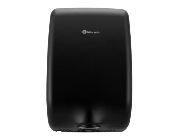 Suszarka do rąk MERIDA TURBO JET SLIM MINI, czarna Suszarka Merida Turbo Jet Slim Mini z czujnikiem zbliżeniowym