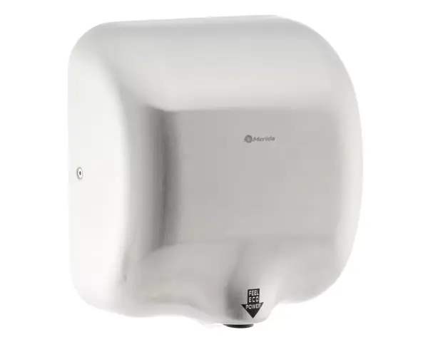 Suszarka do rąk MERIDA TURBO JET, stal matowa Merida Turbo Jet suszarka do rąk automatyczna ze stali matowej