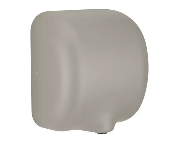 Suszarka do rąk MERIDA TURBO JET STONE GREY LINE, szara kamienna Suszarka do rąk Merida Turbo Jet Stone Grey Line widok z boku