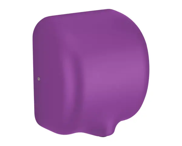 Suszarka do rąk MERIDA TURBO JET VIOLET LINE, fioletowa Suszarka Merida Turbo Jet Violet Line z widocznym czujnikiem zbliżeniowym