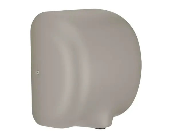 Suszarka do rąk MERIDA TURBO JET STONE GREY LINE, szara kamienna Suszarka Merida Turbo Jet Stone Grey 550–1800 W widok z tyłu