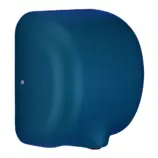 Suszarka Merida Turbo Jet Blue Line widok z boku, niebieska obudowa