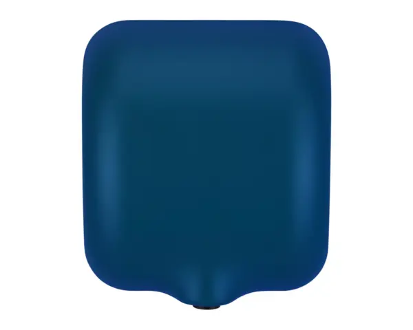 Suszarka do rąk MERIDA TURBO JET BLUE LINE, niebieska Niebieska suszarka Merida Turbo Jet z diodą LED wskazującą położenie rąk