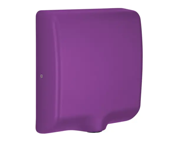 Suszarka do rąk MERIDA TURBO JET SLIM VIOLET LINE, fioletowa Suszarka Merida Turbo Jet Slim Violet Line z niebieskim wskaźnikiem LED