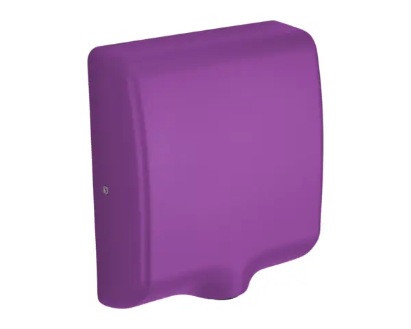 Suszarka do rąk MERIDA TURBO JET SLIM VIOLET LINE, fioletowa Suszarka do rąk Merida Turbo Jet Slim Violet Line widok boczny