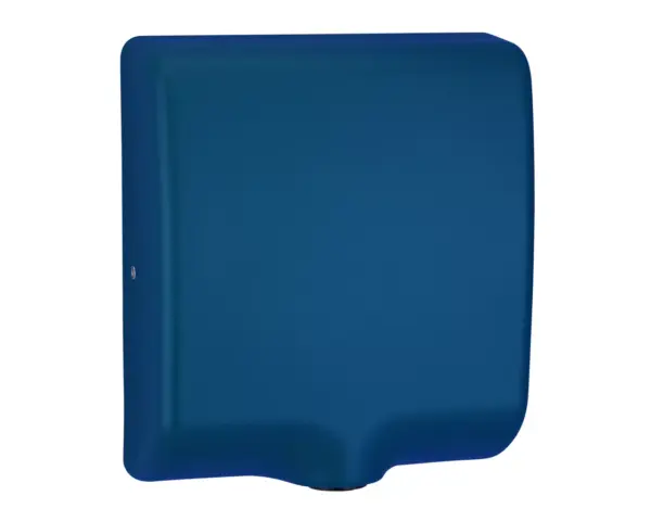 Suszarka do rąk MERIDA TURBO JET SLIM BLUE LINE, niebieska Niebieska suszarka do rąk Merida Turbo Jet Slim widok z przodu