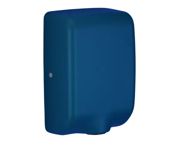 Suszarka do rąk MERIDA TURBO JET SLIM MINI BLUE LINE, niebieska Niebieska suszarka do rąk Merida Slim Mini z filtrem gąbkowym