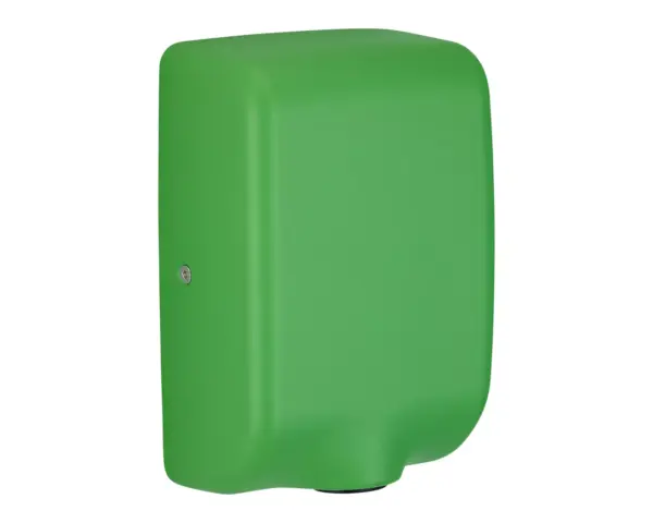 Suszarka do rąk MERIDA TURBO JET SLIM MINI GREEN LINE, zielona Suszarka do rąk Merida Turbo Jet Slim Mini zielona widok z przodu