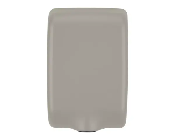 Suszarka do rąk MERIDA TURBO JET SLIM MINI STONE GREY LINE, szara kamienna Widok boczny suszarki do rąk Merida Turbo Jet Slim Mini, szara kamienna