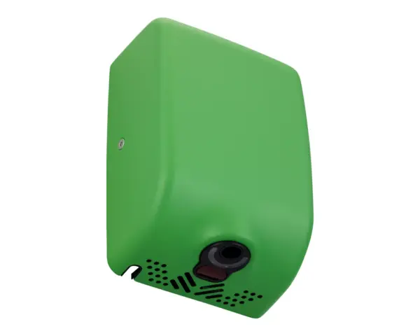 Suszarka do rąk MERIDA TURBO JET SLIM MINI GREEN LINE, zielona Suszarka Merida Turbo Jet Slim Mini Green Line z filtrem gąbkowym