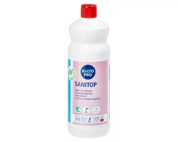 Płyn SANITOP do usuwania kamienia, koncentrat, butelka 1 l
