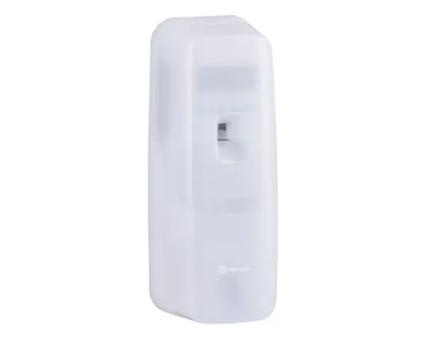 Elektroniczny odświeżacz powietrza LCD Merida Harmony, biały transparentny