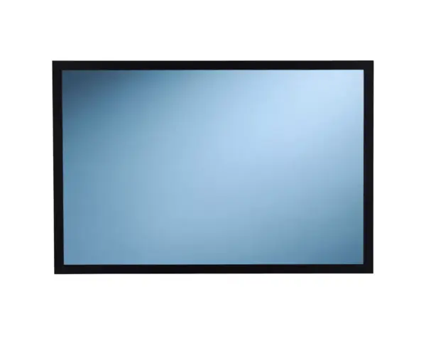 Lustro w ramie metalowej - czarnej MERIDA STELLA BLACK LINE, 40 x 60 cm Lustro prostokątne 40x60 cm w czarnej ramie do montażu pionowego lub poziomego
