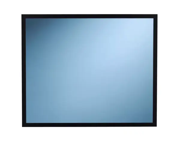 Lustro w ramie metalowej - czarnej MERIDA STELLA BLACK LINE, 50 x 60 cm Lustro ścienne 50x60 cm w czarnej metalowej ramie montaż pionowy lub poziomy