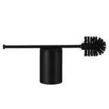 Uchwyt ścienny szczotki WC Merida Stella Black Line, czarna stal nierdzewna