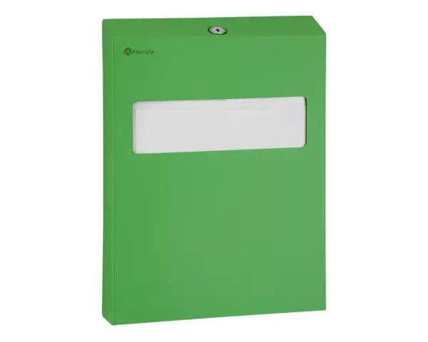 Pojemnik na podkładki na deskę sedesową MERIDA STELLA GREEN LINE, zielony Pojemnik MERIDA STELLA GREEN LINE otwarty z wkładem podkładek