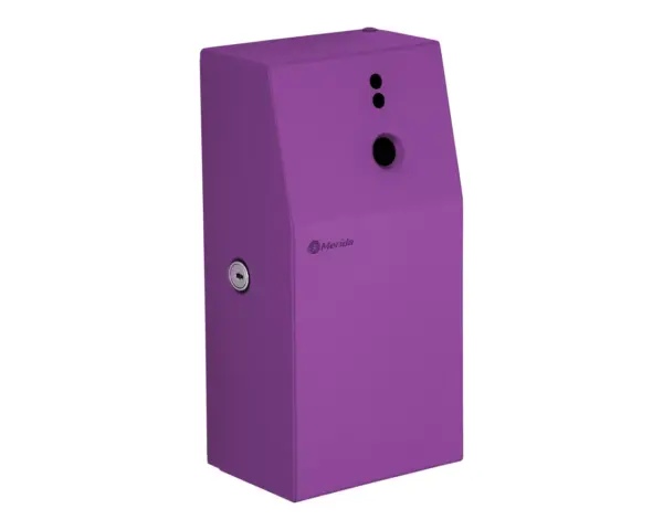 Obudowa odświeżaczy powietrza MERIDA STELLA VIOLET LINE, fioletowa Obudowa odświeżacza MERIDA STELLA VIOLET LINE, widok z boku