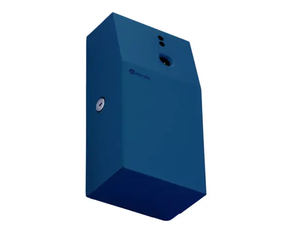 Obudowa odświeżaczy powietrza MERIDA STELLA BLUE LINE, niebieska Obudowa MERIDA STELLA BLUE LINE niebieska strukturalna powłoka detal